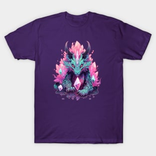 Kawaii Crystal Dragon T-Shirt